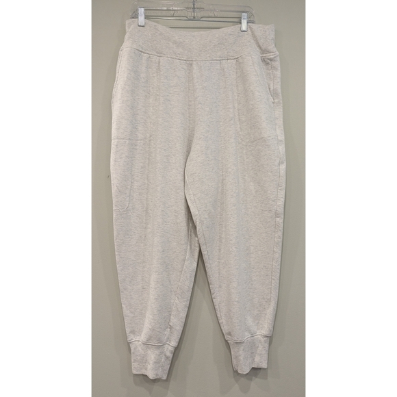 Athleta Coaster Luxe Jogger In Fog Grey Heather Size 1X - Picture 1 of 6